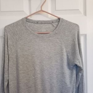 Free with purchase of $20 Aerie light gray Offline top, small, ***Two for $25***